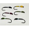 Trout Flies mixed vicars buzzers for fly fishing x12 barbless