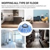 6 Pcs Spin Mop Refill/Recharge + 1 Mop Base Holder