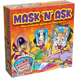Drumond Park Mask 'N' Ask Board Game | Family Board Games for Kids | Guessing Game & Preschool Learning Educational Toys | Children Board Game Suitable for Kids 6 7 8 9+ Years Old