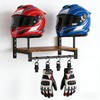 KEVANLY Helmet Holder Wall Mount,Motorcycle Helmet Holder with 4 Hook