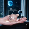 Home-X 3D Planet Solar System Crystal Ball, 60mm Shooting Star