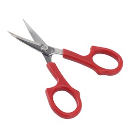 BTSEURY Embroidery Scissors, 6pcs Sewing Scissors, Stainless Steel Scissors, Comfortable Handle Crafting Threading Scissors for School (PIN-1553)