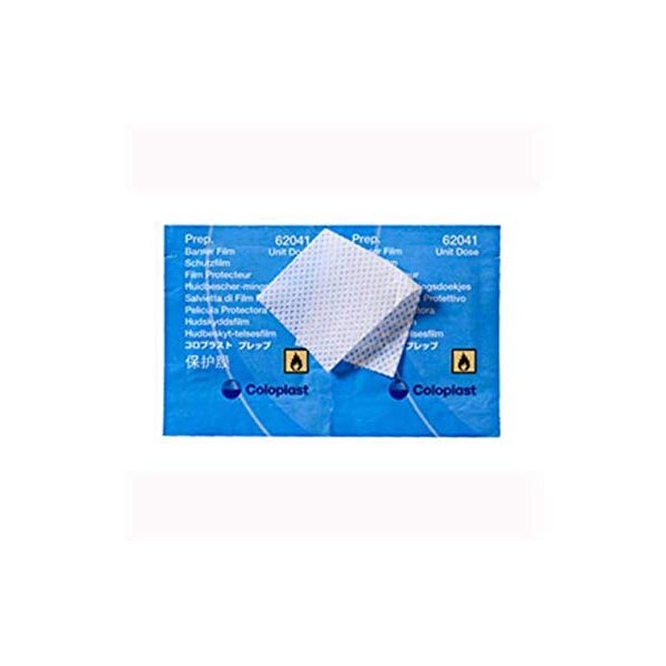 COLOPLAST PREP Medicated Protective Skin Barrier Single Application Wipe