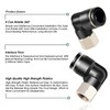 TAILONZ PNEUMATIC - Elbow with internal thread, 6 mm outer