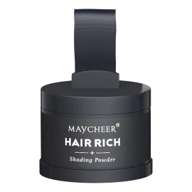 Polvo Cosmético Para Fibra Capilar De Color Negro Y Marrón