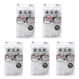 Wise Fast Foam Drying Antibacterial Mesh Dishwashing x 5 Piece Set