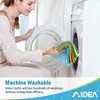 AIDEA Microfiber Glass Cleaning Cloth, 8PK, Premium Microfiber Glass and