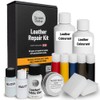 Scratch Doctor Complete Leather Repair Kit Patch, Fill, Repair & Recolour Scratches, Tears, Holes in Leather Furniture, Sofas, Car Seats (Cream)