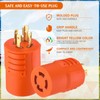 Kanayu NEMA L14-20P to L14-30R 20Amp to 30Amp Generator Adapter4