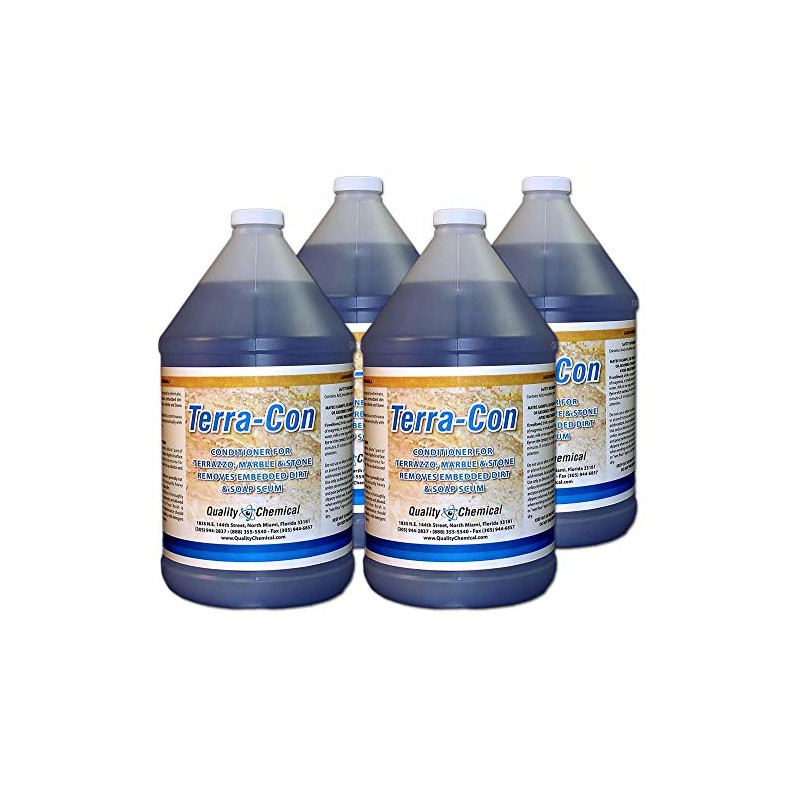 Quality Chemical Terra Con High Power Floor Cleaner-4 gallon case
