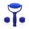 3-Teiliges Set Massagegeräte, Massagegeräte, Massagegeräte Mit Griffen, Massagerollen, Massagebälle, Tragbare