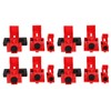 12 Pcs Single Pole Breaker Lock Out Device Nylon Breaker