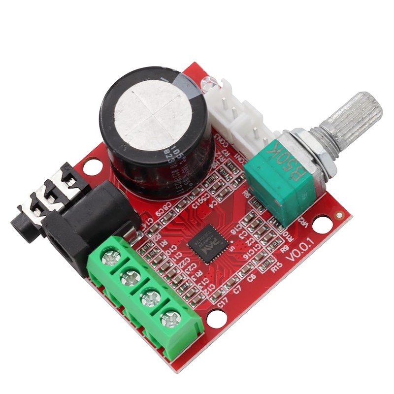 Heevhas PAM8610 DC 12V Mini Audio Stereo AMP Amplify Board