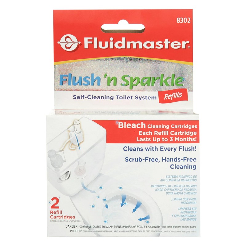Flush 'N' Sparkle Bleach Replacement Cartridge