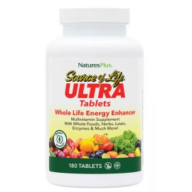 Nature's Plus Ultra Source of Life with Lutein by Nature's Plus - 180 Tablets (3052)