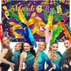 Mardi Gras Decorations, Mardi Gras Backdrop, Mardi Gras Banner, New