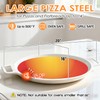 UPGRADED 16" Hybrid Pizza Steel, Lightweight, Fast & Even Heating,