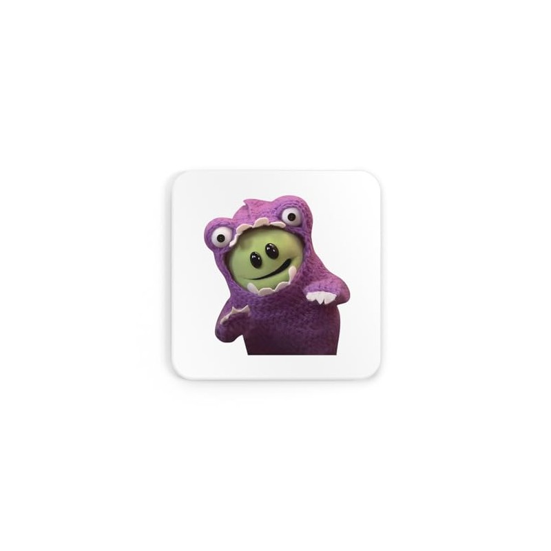 Nanalan purple monster coaster mona meme cute