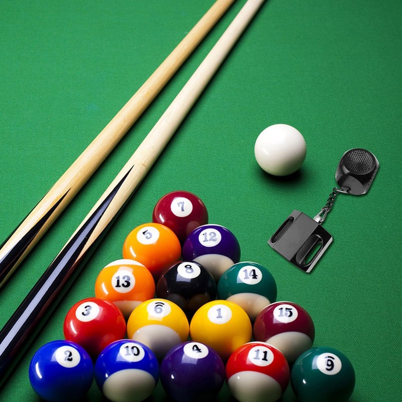 Pool Cue Chalk Holder | Billiard Cue Tip Pricker |