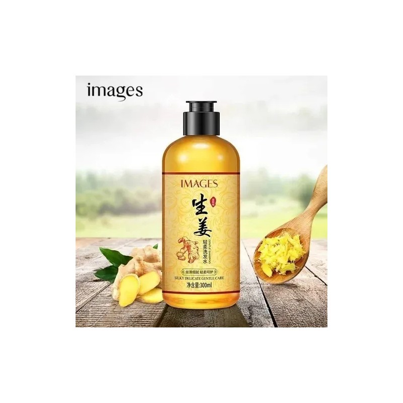 Shampoo Jengibre Reparador Anti Caida Cabello Crecimiento