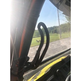 PBR Products for Honda Pioneer 1000 - 700 Split Honda Windshield Extenders PAIR