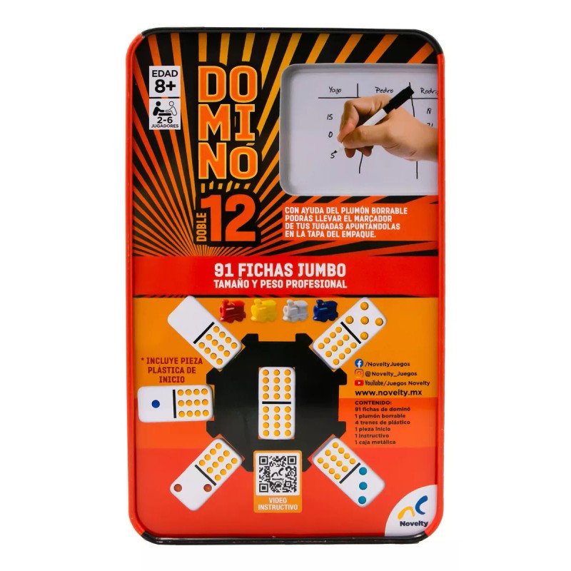 Novelty Domino Doble 12