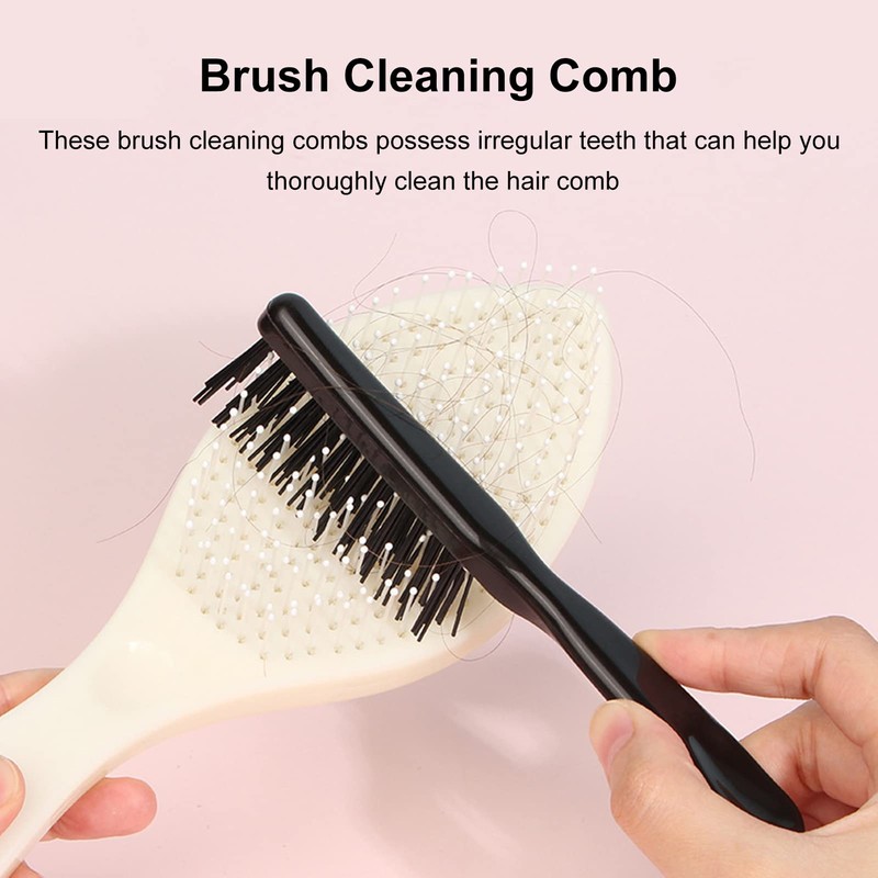 5pcs Hair Brush Tool, Hair Brush Cleaning Tool, 2 in