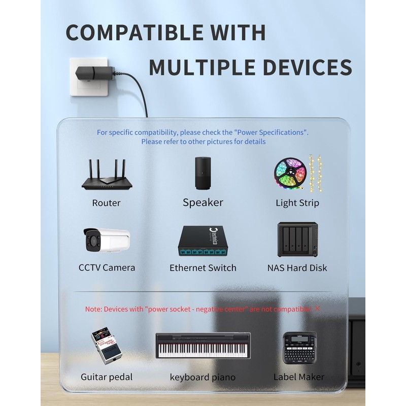 Replacement Adapter Charger fits for Bose Companion 2 Series II