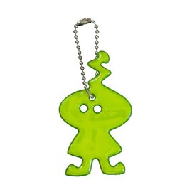 Grimmis Glimmis Antenna Boyah Green GR Scandinavian Reflector Keychain Retroreflective Material