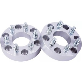 Unbranded 2pc 6x135 to 6x5.5 Wheel Adapters 1.5 Inch 14x2 Studs for Lincoln to 6x139.7 Rim