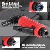 WORKPRO Compressed Air Rod Grinder 90° Angle Grinder 1/4 Inch