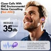 Lanteso True Wireless Bluetooth 5.3 Earbuds, 48H Playtime,Light Weight Headphones