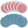 BeiLan Electric Mop Pads Spin Wave Replacement - 12 Pack