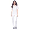 Dagacci Medical Uniform Conjunto de uniforme médico unisex con cuello
