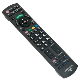 ALLIMITY N2QAYB000489 Replacement Remote Control for Panasonic Viera TH-42PX71E TH-D42PN73E TX-P50VT20E TH-42PX70E TH-50PX70E TX-P42GT20B TX-P65VT20E TH-37PX71EA TH-4-4 2PZ8EA THD-42PT84E TX-P50VT20EA