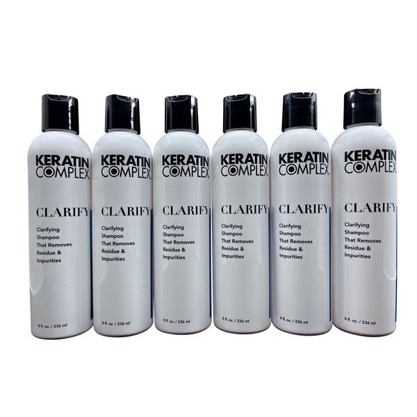 Keratin Complex Clarify Clarifying Shampoo 8 OZ Set of 6