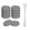 Lint Traps 10 Pieces Lint Trap Laundry Mesh Washer Hose