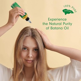 Batana Oil: Dr. Sebi Organic Raw Honduras Oil for Hair Growth - 100% Pure & Natural for Thicker, Stronger Hair - 4 FL OZ Scalp Nourishment Haircare:_1 Pack