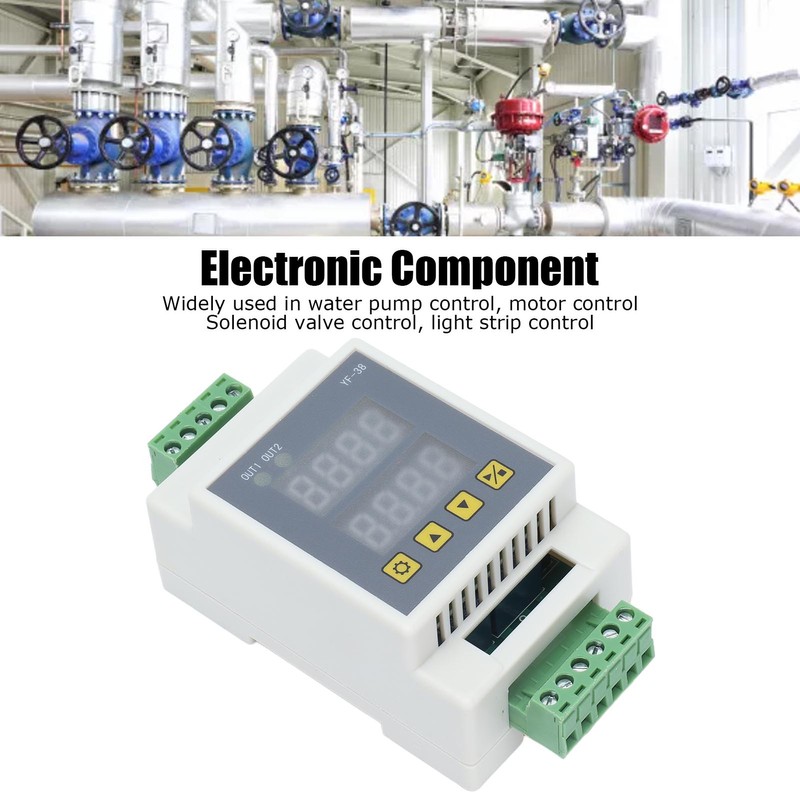 Delay Relay Pulse Trigger Timing Cycle Switch Module 2 Way