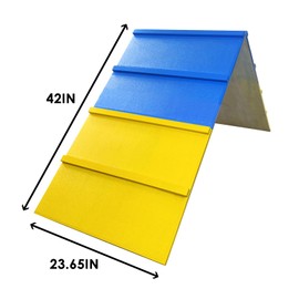 Tongmo Dogs Agility A-Frame: Premium Dog Agility Equipment for Backyard, Playground, and Park Settings - Non-Slip Dog Agility Equipment - Enhance Your Dog's Agility Course Experience