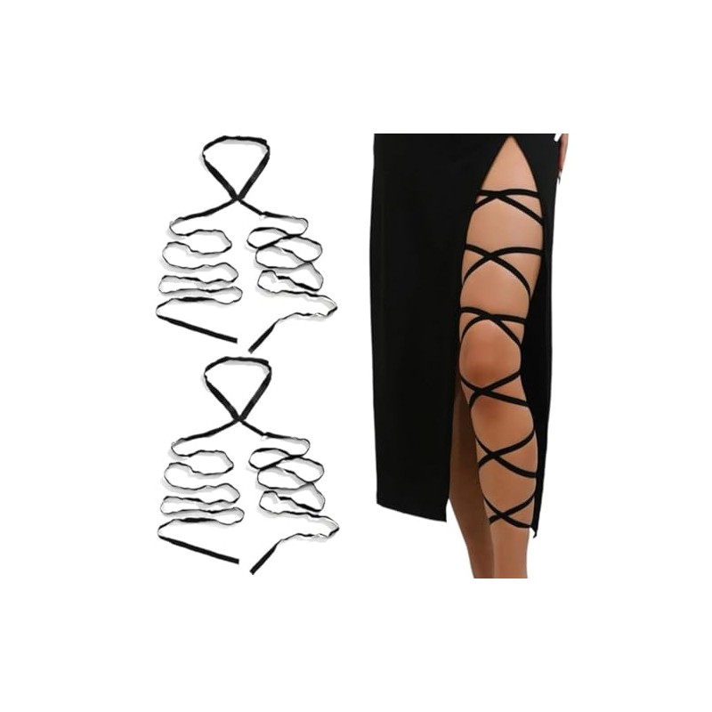 Elastische Beinbandagen für Damen, sexy Strumpfband für Damen, exotische Strumpfwaren