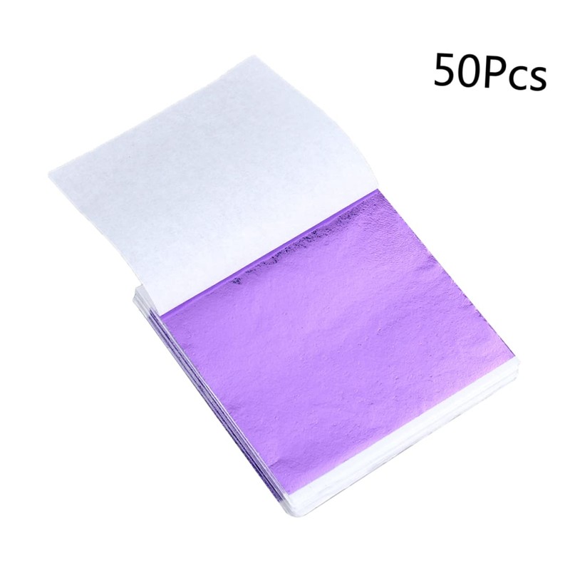 Operitacx 3sets 8x8.5cm Sheets of Foil Paper Real Gold Foil
