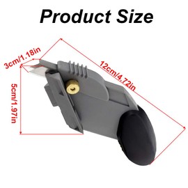 Beveled Mat Board Beveling Cutter, 45 Degree 90 Degree Foam Board Cutting Tool, ABS Cardboard Cutter, Art Mat Cutter & Blades, for Paper Mat Board Templates Metal Sheets