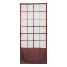 Noren Japanese Doorway Curtain Long Shoji Design