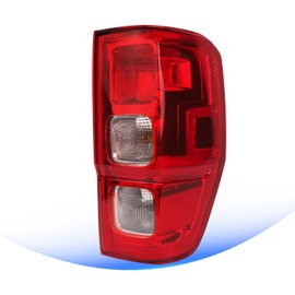 Tail Light Compatible with 2019 2020 2021 2022 2023 Ford Ranger XL Halogen Type w/o Blind Spot Outer Taillight Rear Turn Signal Brake Lamp Assembly w/Harness and Bulbs (Right Passenger Side)