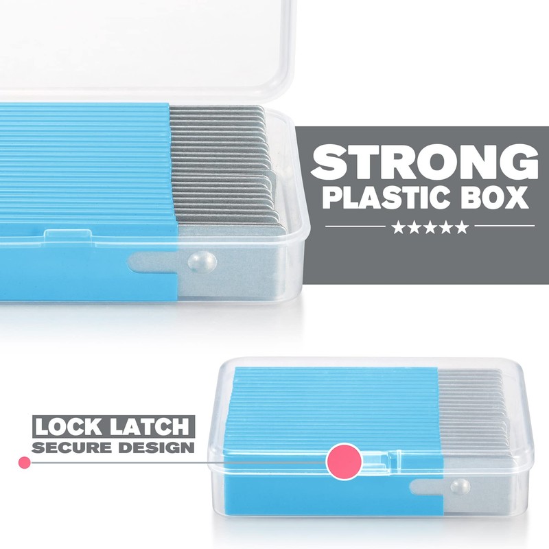 Lnchett Box Cutter, 48-Pack Retractable Cardboard Mini Box Cutter for