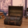 Retro Suitcase Wooden Storage Box Studio Decoration Window Display Photography