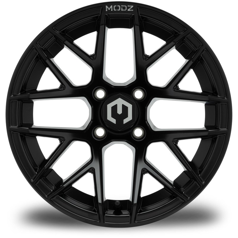 MODZ® Matrix Matte Black 14" Golf Cart Wheel