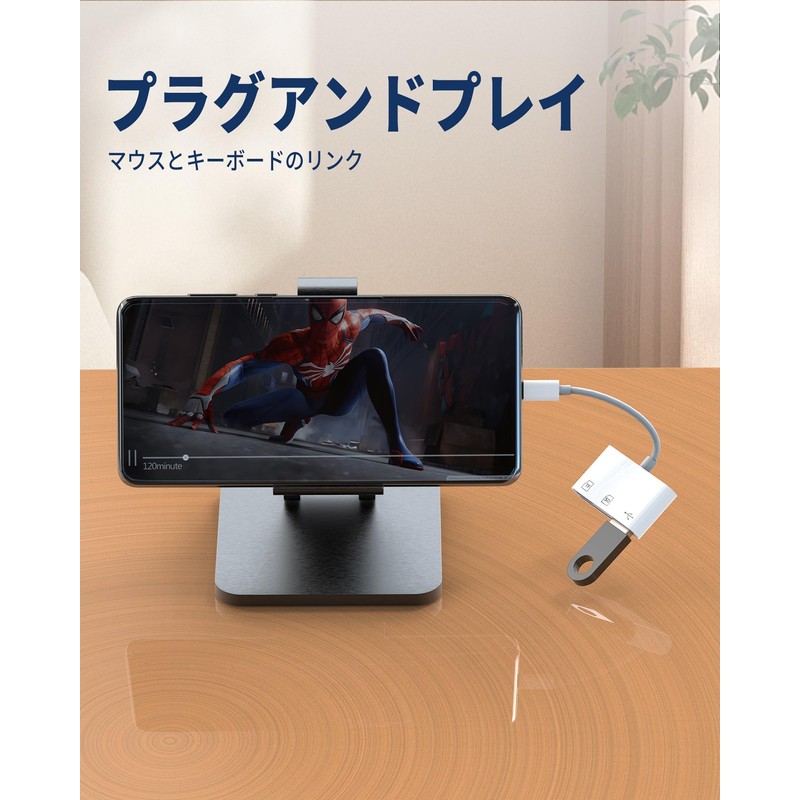 USB C Male to USB-A Female Type C Micro SD