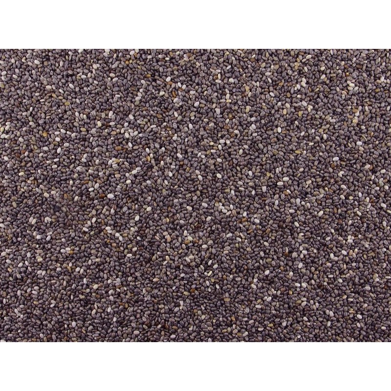 Gorilla Food Co. Whole Dark (Black) Chia Seeds - 400g